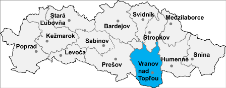 okres Vranov nT., Z projektu Wikimedia Commons,  BY-SA 3.0), 